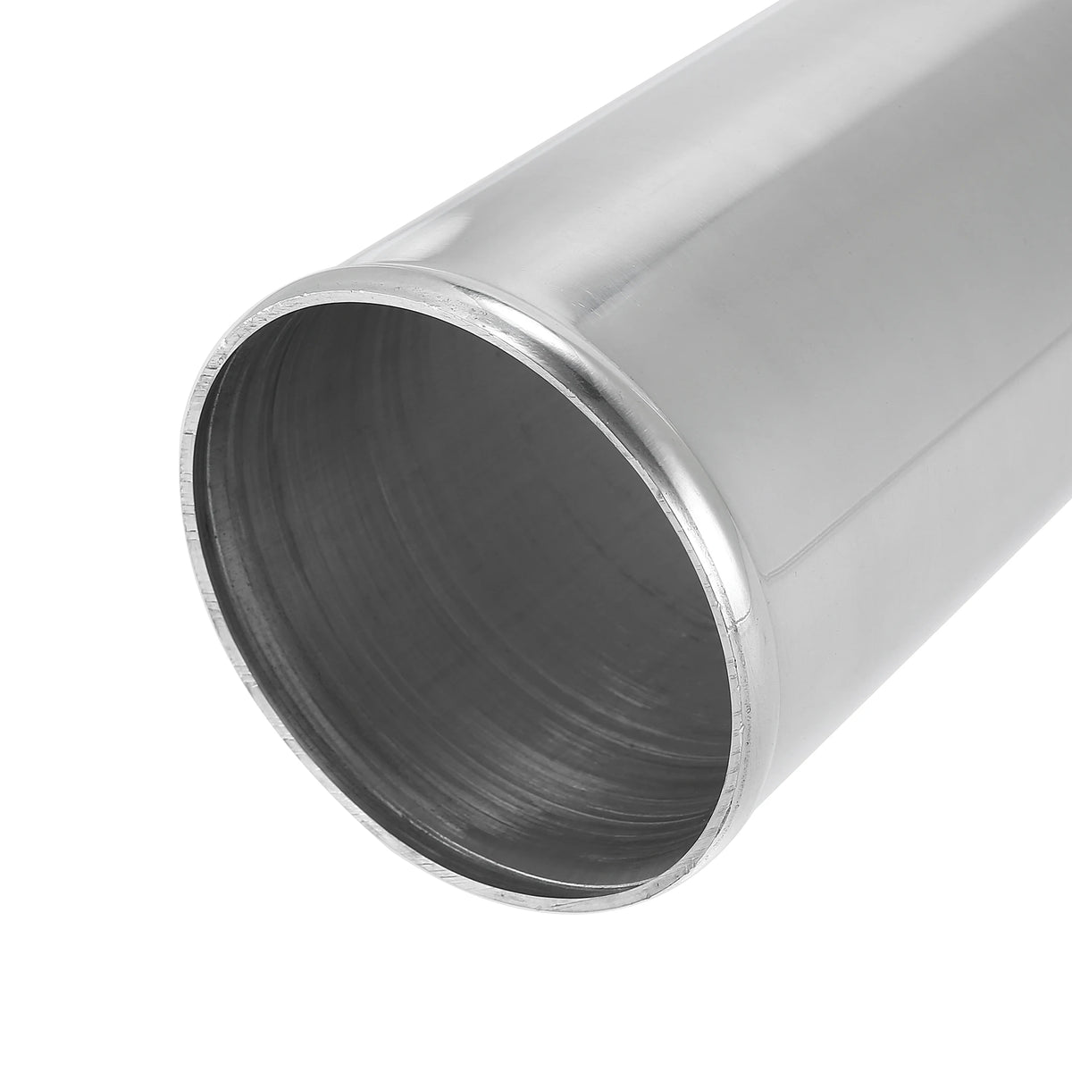 uxcell Aluminum Intercooler Pipe Straight Tube 300mm Length, OD 38mm (ID 33mm)