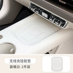 GWM ORA 5 2026 Silicone Interior Storage Box Set, Cup Holder Cover & Phone Mat, White/Grey