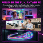 Flying Ball Boomerang Spinner Toys Hand Control Drone 360° Rotating Mini UFO With LED Lights for Children Funny Birthday Gifts