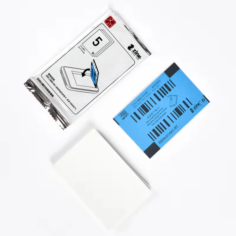 Color Photo Paper 2x3 Inch Sticky-Backed Zink Photo Paper For HPRT MT53 Pocket Photo Printer
