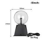 Magic Crystal Plasma Ball Lamp 3/4/5/6/8 Inch LED Night Light Kid Birthday Christmas Gift Lighting Bedroom Decor Novelty Lamp