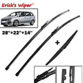 Erick's Wiper Front & Rear Wiper Blades For Vauxhall Opel Zafira B 2005 - 2011 Windshield Windscreen Window Brushes 28"+22"+14"