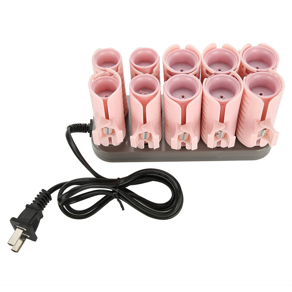 10Pcs Professional Electric Heated Roller Curling Roll Hair Tube Hair Styling Upgrade Style