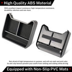 VW ID.4 Armrest Organizer Tray Lower Storage Box Center Console Insert, Black