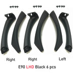 For BMW 3 Series 2005-2012 E90 E91 E92 Replacement Door Handle 6pc LHD RHD Door Interior Handle 316 318 320 325 328 330