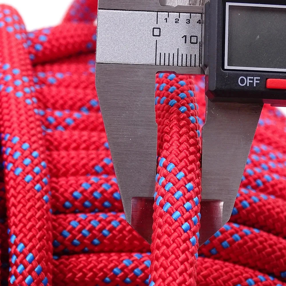 Thickened 10mm Safety Life Rope Climbing Rope Static Rock Mountaineering Rope Outdoor Survival Fire Escape Car Rescue