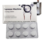 16 Pack Coffee Machine Cleaning Tablet Coffee Machine Cleaner Descaler Tablets for Breville Espressos Device Descaler Tabs