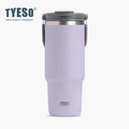 Tyeso 900ml Stainless Steel Insulated Travel Mug Tumbler with Lid, Black