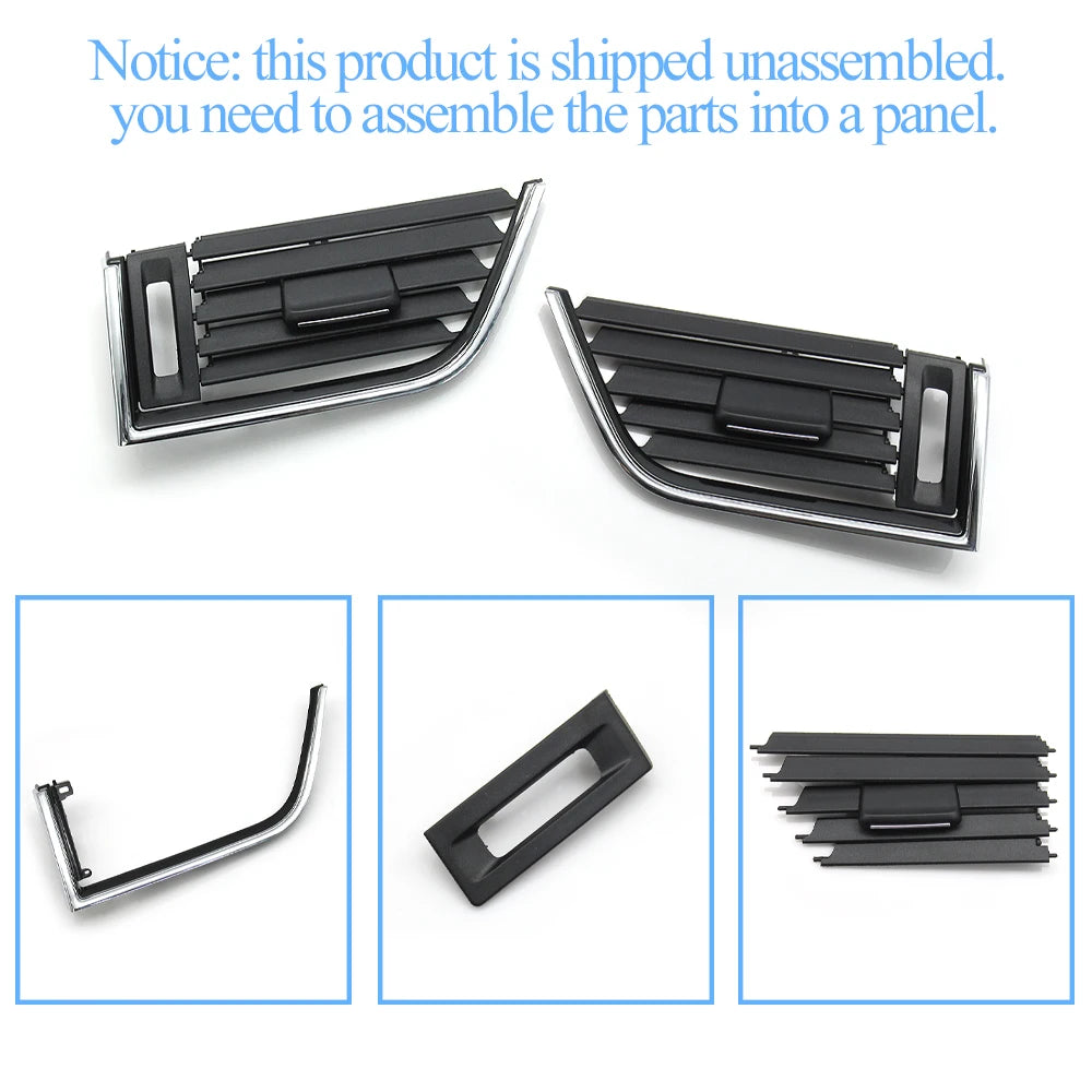 Car Left Right Middle Air Conditioner AC Vent Grille Outlet Panel Cover For For Skoda Octavia 3 A7 5E MK3 2013-2021 5E0820951C