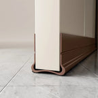 PVC Flexible Door Bottom Seal Strip Under Door Draft Stopper Weatherproof Soundproof Gap Cover Weatherstrip for Indoor Outdoor