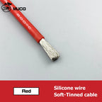 2 pin cable or Black Red Silicone wire Automotive Led lamp Electric cables 26 24 22 20 18 awg 18awg 16awg 14awg 12awg 10awg 8awg