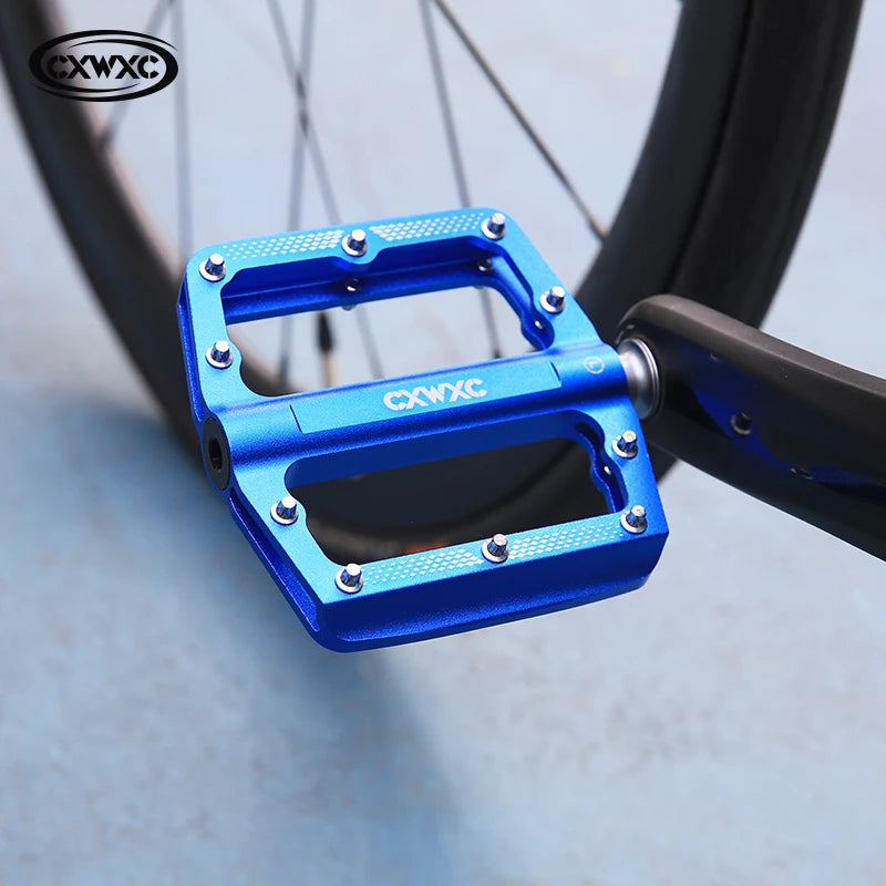 CXWXC Bicycle Pedal Widened 3 Sealed Bearing Bike Pedals Non-Slip Waterproof Cycling Pedals Ultralight Aluminum MTB Bike Pedal