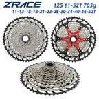 ZRACE Bicycle Cassette 8 9 10 11 12 Speed MTB bike freewheel 11-42T / 11-46T / 11-50T/11-52T for ALIVIO / DEORE / SLX / XT