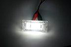 2PCS White LED License Plate Light Lamp For BMW 3 Series E46 4D 1998-2003 5D Touring 1998-2005 Error Free