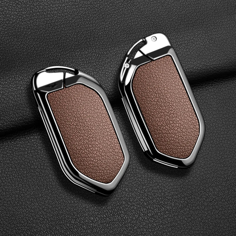 Car Accessories Key Case Cover Holder For Kia EV9 Picanto Sorento MQ4 Carnival KA4 Morning K5 Carens 2024 4/5/6/7/8/9Buttons