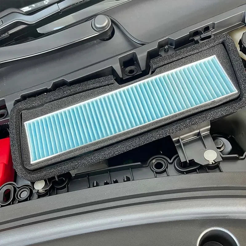 Car Intake Air Filter Cover For Tesla Model 3 2021-2026 Highland Melt Blown Fabric Inlet Flow Vent Dust Prevention Accessories