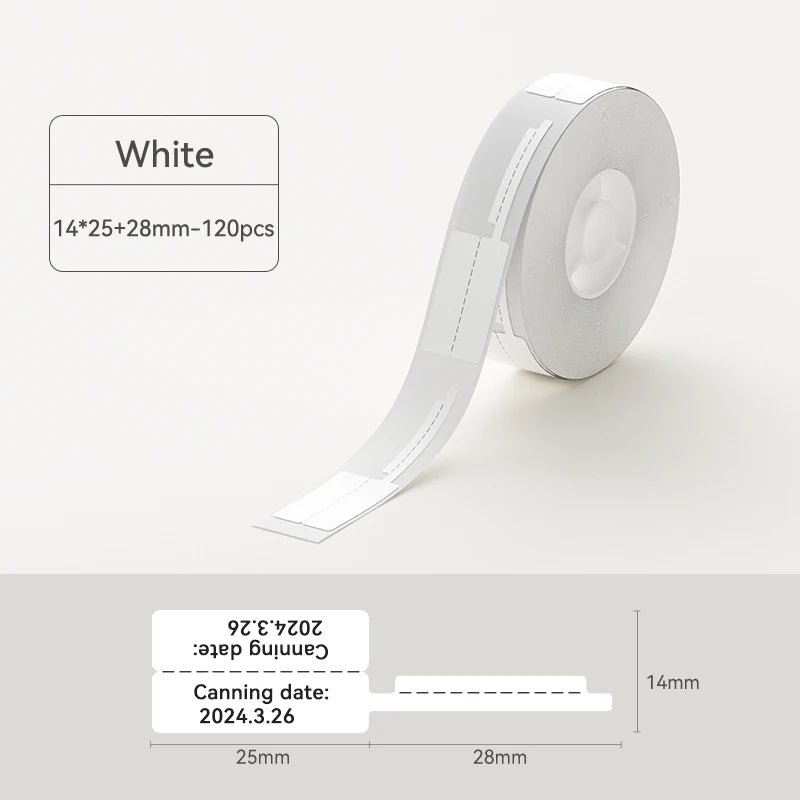 Niimbot Waterproof Anti-Oil Printing Label Paper Scratch-Resistant Tape Sticker for D11 D110 D101 H1S Mini Thermal Label Printer