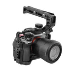 For Sony A7M4 M3 R3R2 R5 A7IV/III/A1Camera  Cage rig With Arca Swiss Slot 1/4" 3/8" Screw For Support Horizontal Vertical Shoot
