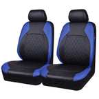 Luxury PU Leather Car Seat Cover Set Full Coverage Anti-Scratch Fits Sedan/SUV/Truck  Universal Protection Easy Installati amagi