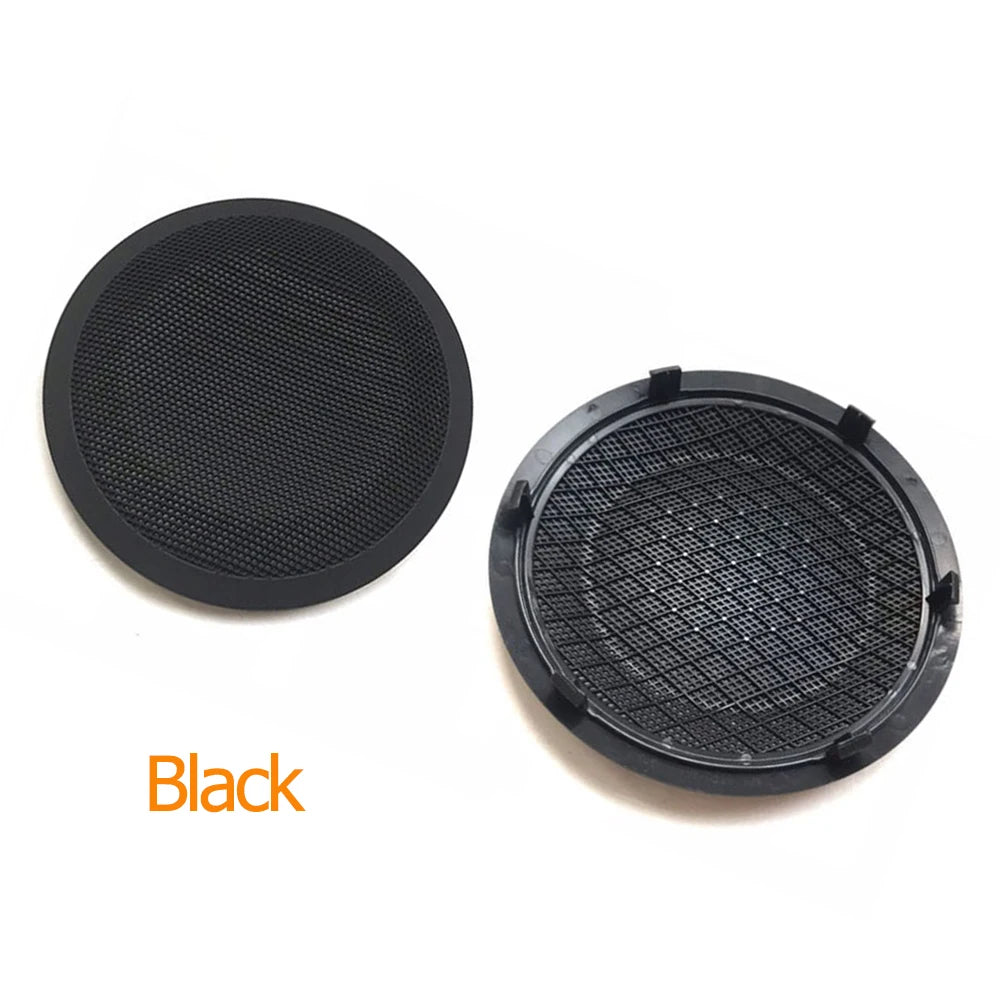 Car Door Panel Speaker Trim Cover for BMW 3 Series E90 E91 X1 E84, Beige/Black/Grey, 1pc/2pc