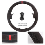 Custom Fit  Microfiber Leather Car Steering Wheel Cover For BMW 530 523 523li 525 520li 535 545i E60 Car Steering Protector