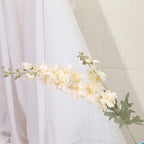 YeeNanee 6pcs Blue Delphinium Artificial Flowers Long Stem Larkspur for Wedding Centerpieces Floral Arrangements Home Vase Decor