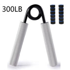 Aluminum Alloy Hand Gripper with Sponge Sleeve Spring Steel Fitness Equipment for Men Home Gym Arm Finger Strength Training