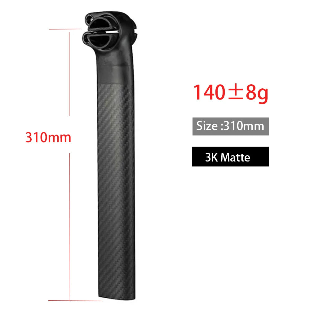 ELITAONE Merida Reacto Carbon Seatpost 260/310/360mMM 5mm Offset Seat Tube Bicycle Parts 125G