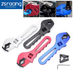 ZSRacing AN Hose Fitting Adjustable Wrench 3AN-12AN Lightweight Aluminum Spanner AN 3 4 6 8 10 12 TC050