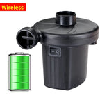 EAFC 220V/12V Electric Inflatable Pump Quick Air Filling Compressor With 3 Nozzles for Car Camping Life Buoy Boat Cushion