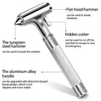 Car Safety Hammer Window Breaker Seat Belt Cutter Emergency Escape Tool Vehicle Rescue Life Saving Kit Survival Essential
