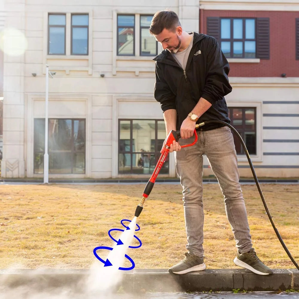 Pressure Washer Tips Turbo Nozzle Pressure Washer 4000 PSI with 1/4 Quick Connect for Cleaning Brick,Concrete,and Vinyl Surfaces
