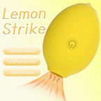 Lemon Vibrator Sucking Vibrator Clitoral Stimulator with 10 Strong Sucking Modes Silicone Clitoral Sucker Womens Couples Sex Toy