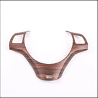 cheya Car Steering Wheel Button Decoration Frame Trim for BMW 1 3 Series E82 E84 E87 E90 E92 E93 2004-2012 Interior Accessories