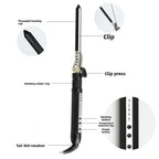 Bestseller Small Curling Iron 7mm Clip Rotatable Short Hair Fluffy Wool Roll Mini Curling Iron