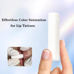50PCS/ROLL Disposable Lip Tattoo Skin Stretching Swabs Cotton Stick Semi-Permanent Makeup Lip Tattoo Coloring Accessories