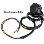 TIROL New 7 Pin Trailer Socket Cable 1.5M Wire for Car Trailer Wiring Connector Parts