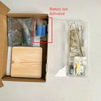 Windmill Light DIY Material Package, Desktop Decoration Glowing Ornaments, Super Atmospheric and Fun Gifts