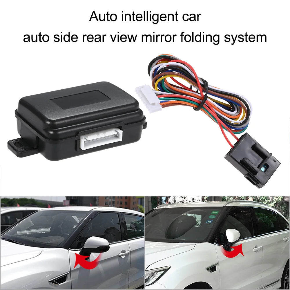 Automotive Smart Side Mirror Folding System Car Side Rear View Mirror Folding Controller Vehicles Electric Mirror Folding Switch
