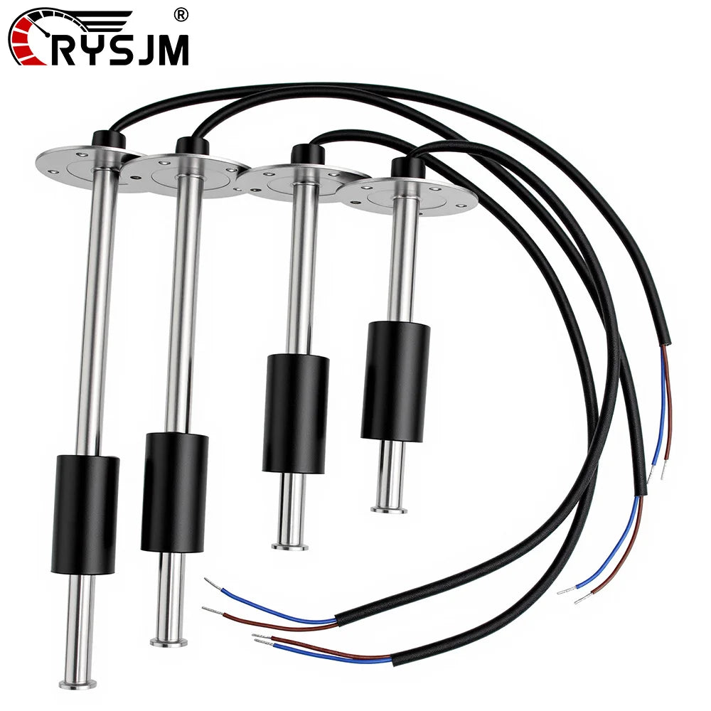 0-190 ohms Fuel/Water Level Sensor For Auto Car Boat Water Tank Level Indicato Stainless Steel Fuel Level Gauge Car Accessories