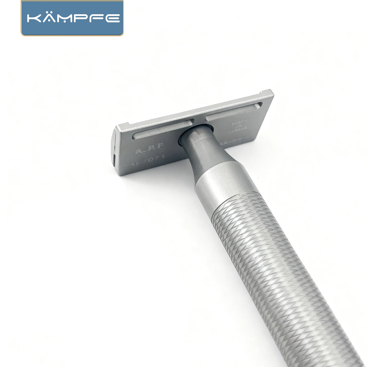 KAMPFE Aluminum CNC Machining  Handle Light Weight 1 Single-edged Blade  Mens Shaving Safety Razor  shaver