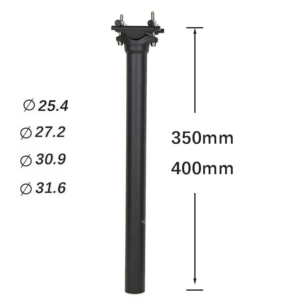 ELITA ONE Bicycle Seat Post Carbon Light 25.4/27.2/30.9/31.6mm MTB/Road Bike Seatpost 300/350/400mm