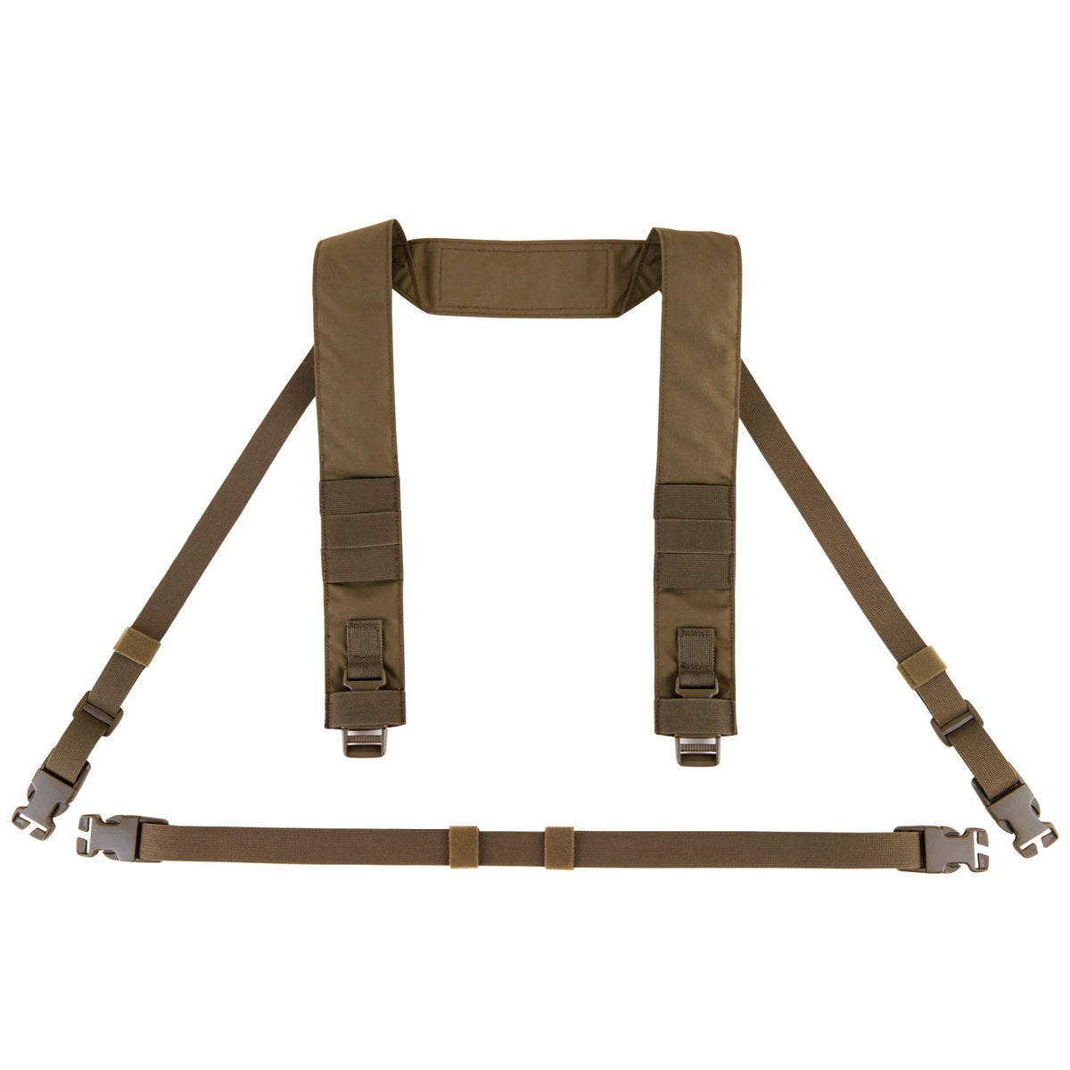 KRYDEX Micro Fight Fat Strap H Harness For MK3 MK4 D3CRM Chest Rig Spiritus Style Shoulder & Back Strap With Male Female Buckle