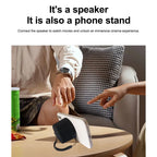 1PC magnetic phone speaker suitable for Apple magnetic function small mini clip on phone holder portable speaker  wireless speak
