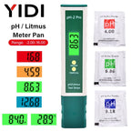 Digital pH Meter Tester Pen 0.01 Resolution, -2.00 to 16.00 Range, Backlit Display