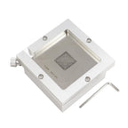 90mm silver ball planting table BGA steel mesh template bracket Foxture fixture for PCB chip welding rework repair fixture