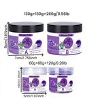 Sale Silicone Putty Kit for DIY Resin Mold Make Quick-Curing, 1:1 Mix, Reusable Mold, Ideal For Soap & Candle Making.