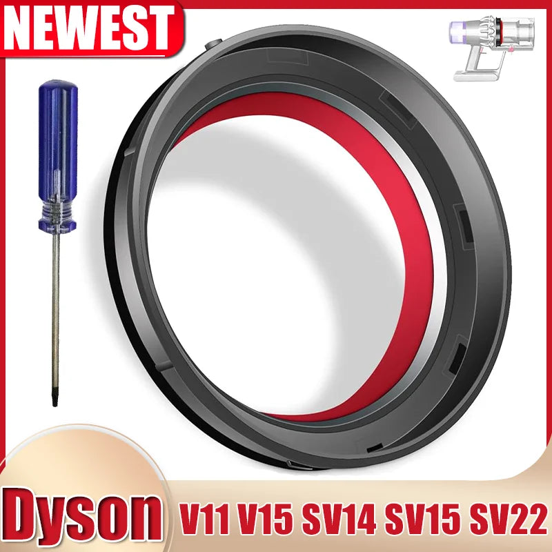 Dyson V11 V15 Dust Bin Top Sealing Ring Gasket for SV14 SV15 SV22 Vacuum, 1pc