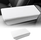 For 2025 2026 Tesla Model Y Juniper Model 3 Highland Leather Armrest Box Cover Car Center Console Lid Interior Accessories