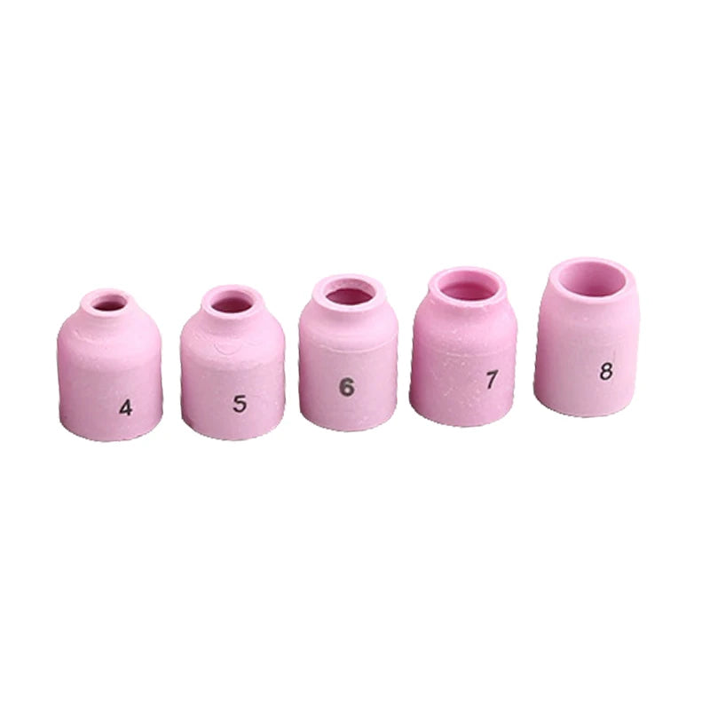 41Pcs/Lot TIG Welding Torch Nozzle Ring Cover Gas Lens Glass Cup Kit For WP17/18/26 Welding Accessories Tool Kit Set